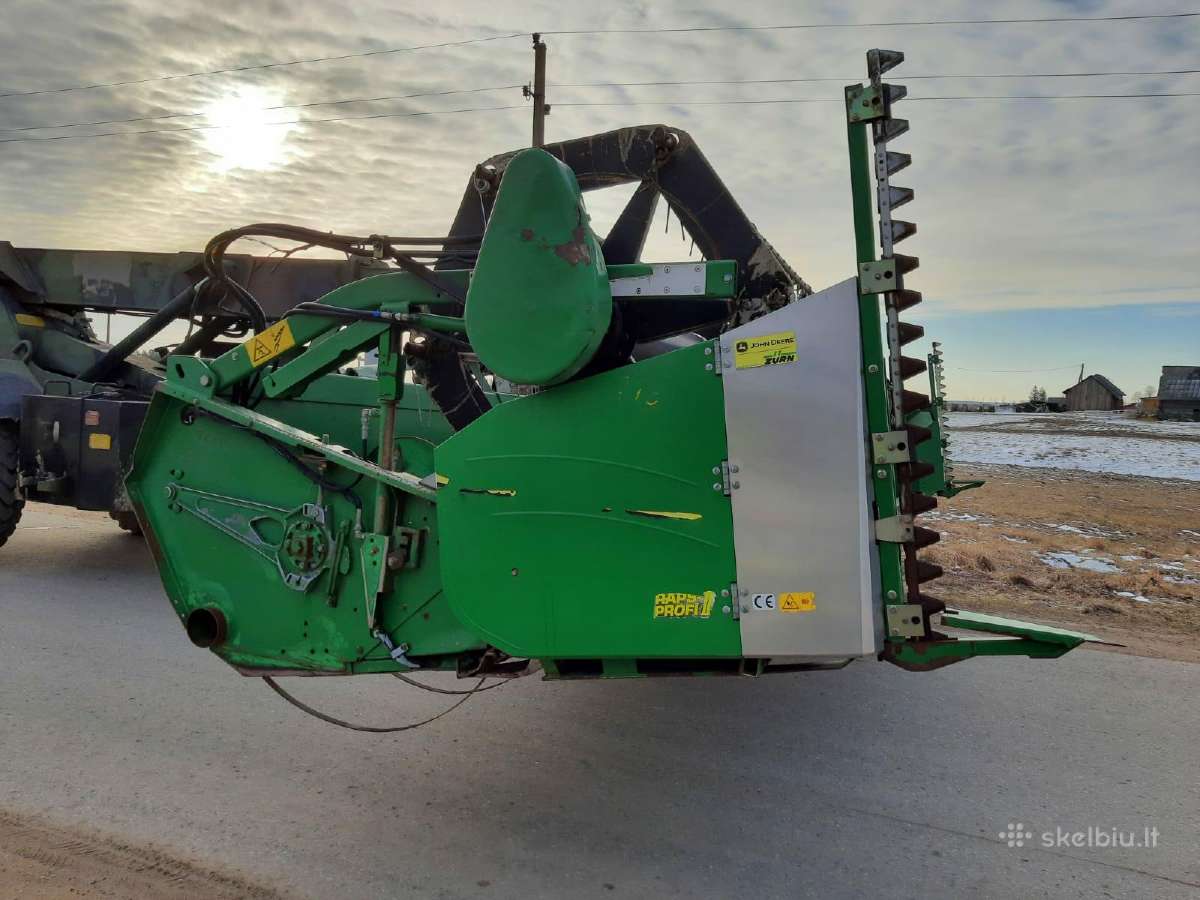Kombainas John Deere 9640wts Ardomas Dalimis - nuotraukos Nr. 9