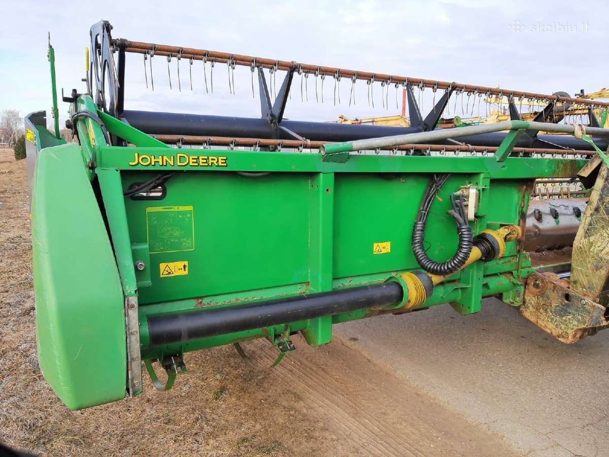 Kombainas John Deere 9640wts Ardomas Dalimis - nuotraukos Nr. 10