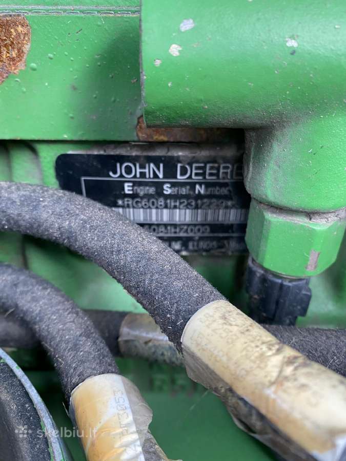 Kombainas John Deere 9640wts Ardomas Dalimis - nuotraukos Nr. 12