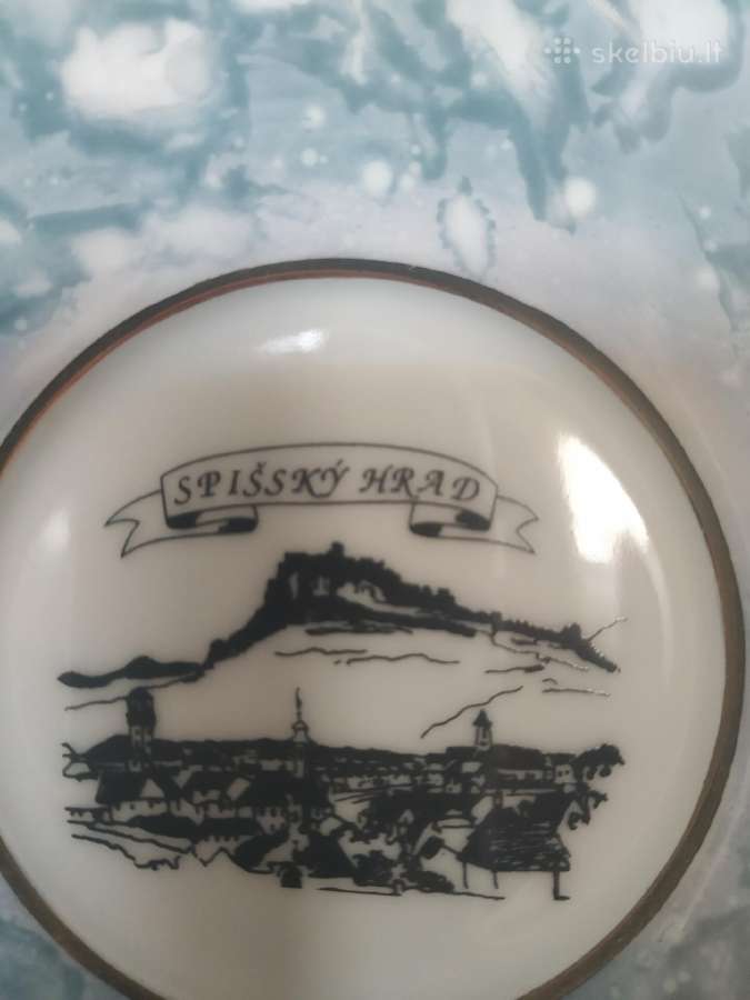 Suvenyras iš Slovakijos. Lėkštė.