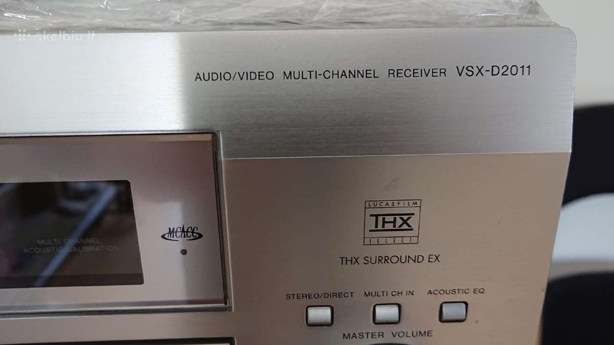 Pioneer receiver Vsx-d2011 - nuotraukos Nr. 4