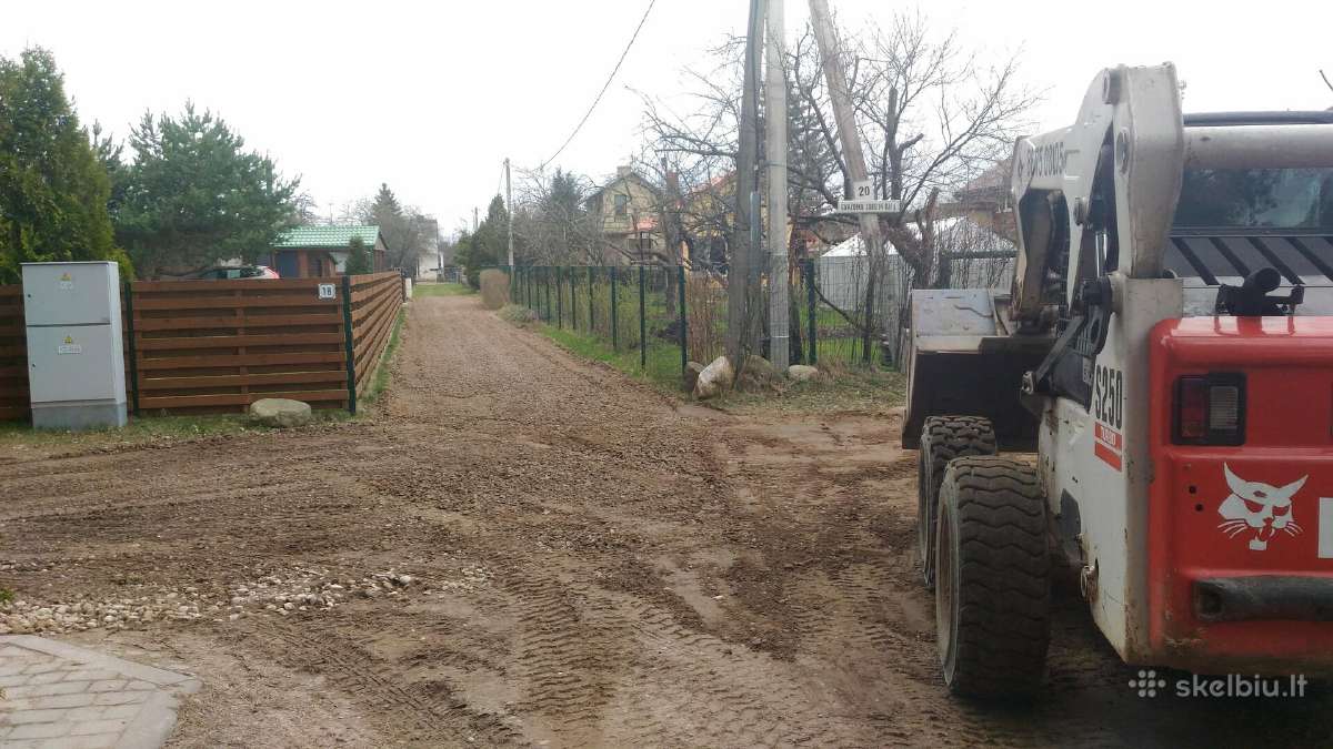 Bobcat, mini ekskovatoriaus, savivarčių nuoma - nuotraukos Nr. 12