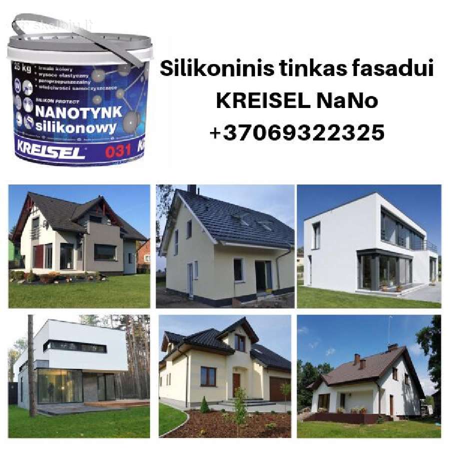 Silikoninis dekoratyvinis tinkas samanėlė Kreisel - nuotraukos Nr. 17