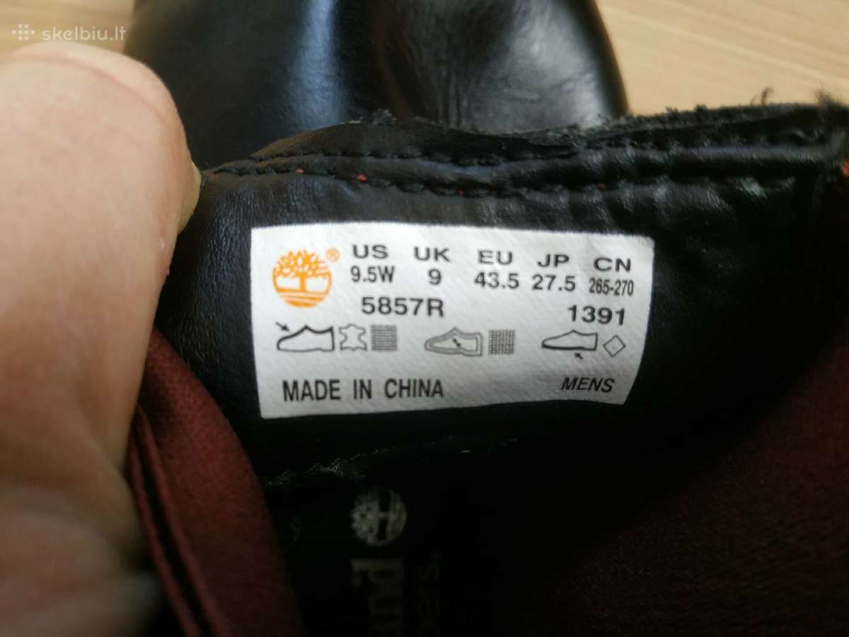 Timberland odiniai batai,aulinukai - nuotraukos Nr. 5
