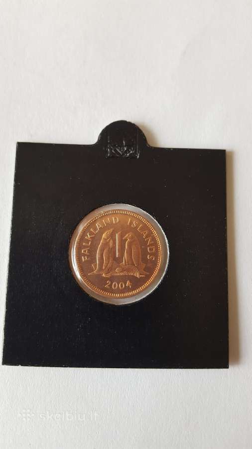 Folklando salų 2004m. 1pensas Unc