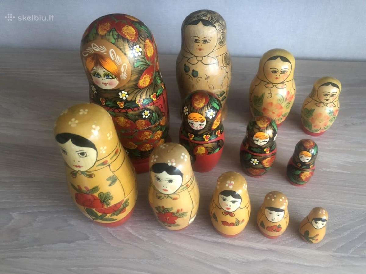 Matriosku seimos + vaikai