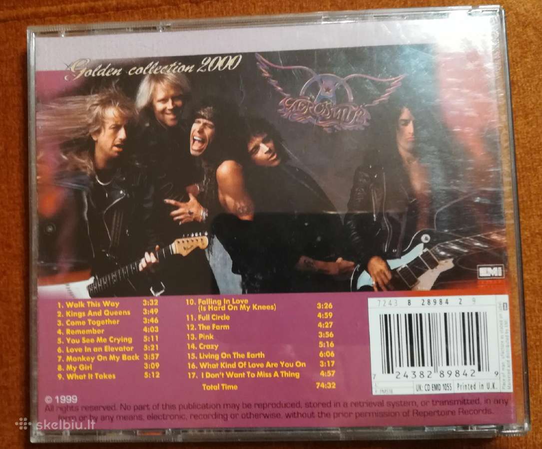 CD Aerosmith - nuotraukos Nr. 2