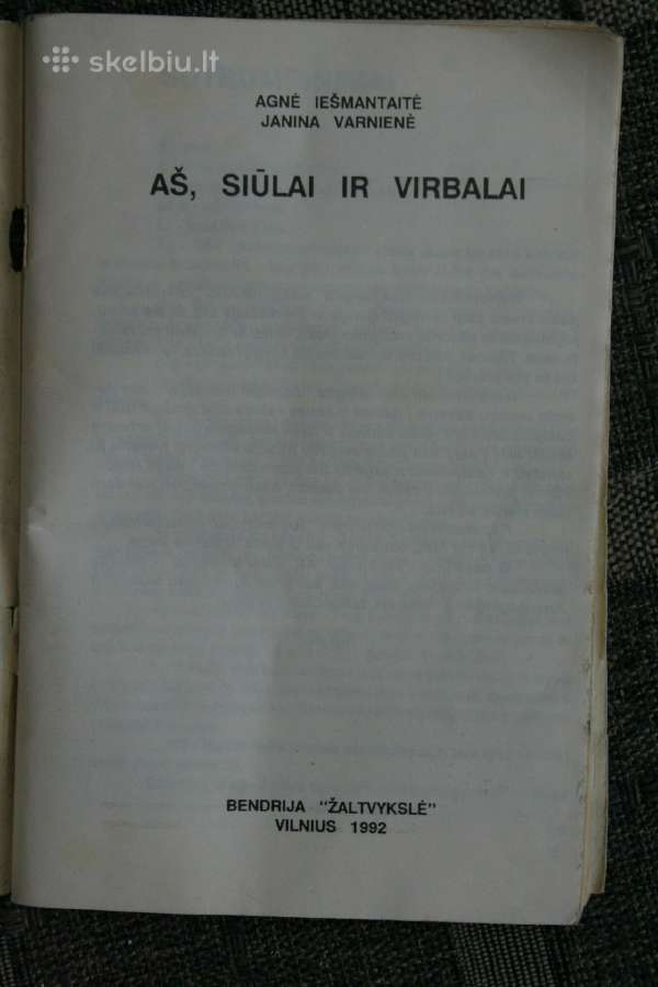 Knygelė aš,siūlai ir virbalai - nuotraukos Nr. 2