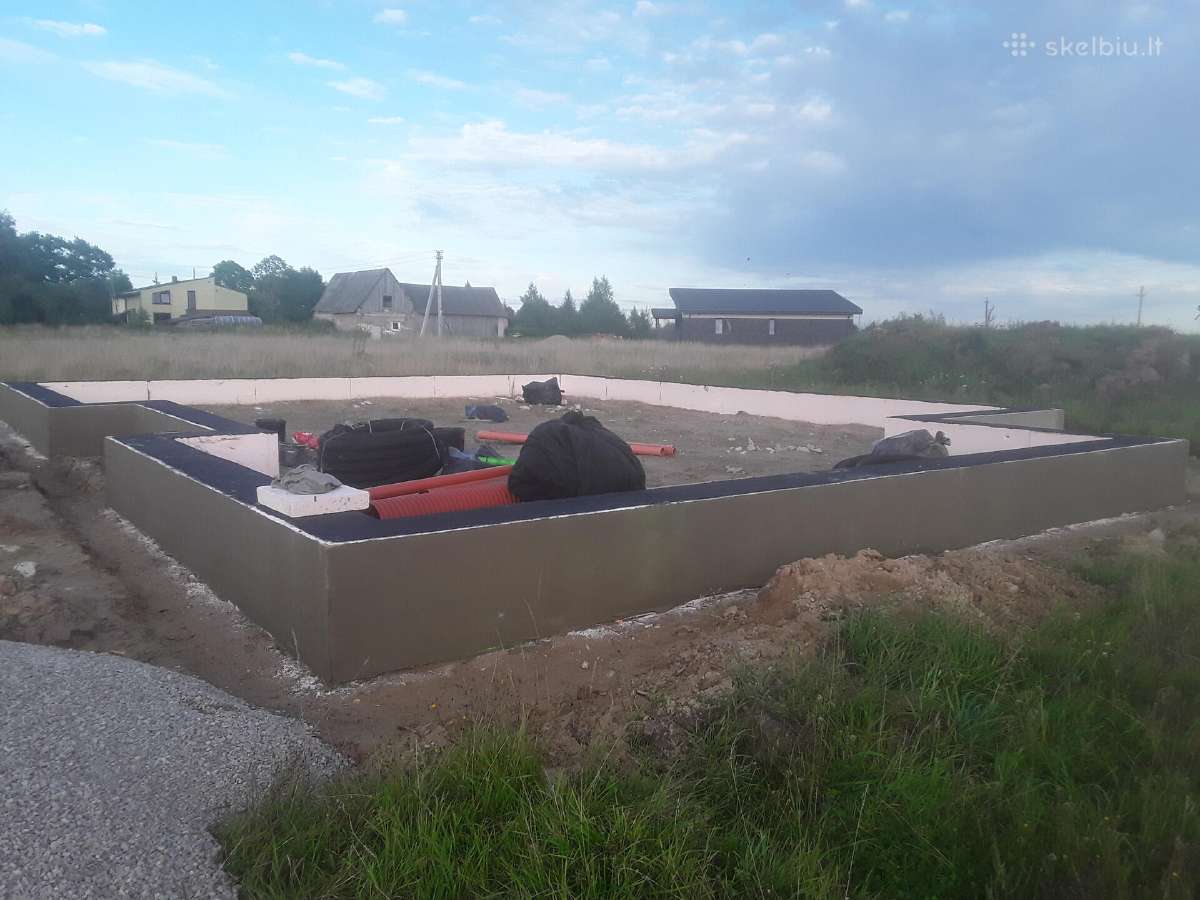 Pamatu mūro stogo tvoru pastatu statyba remontas - nuotraukos Nr. 8