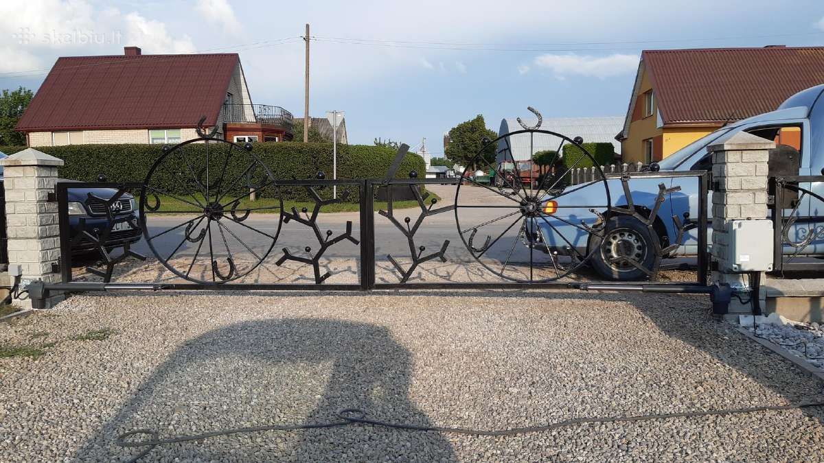 Automatinių kiemo vartų ir jų pavarų remontas. - nuotraukos Nr. 4
