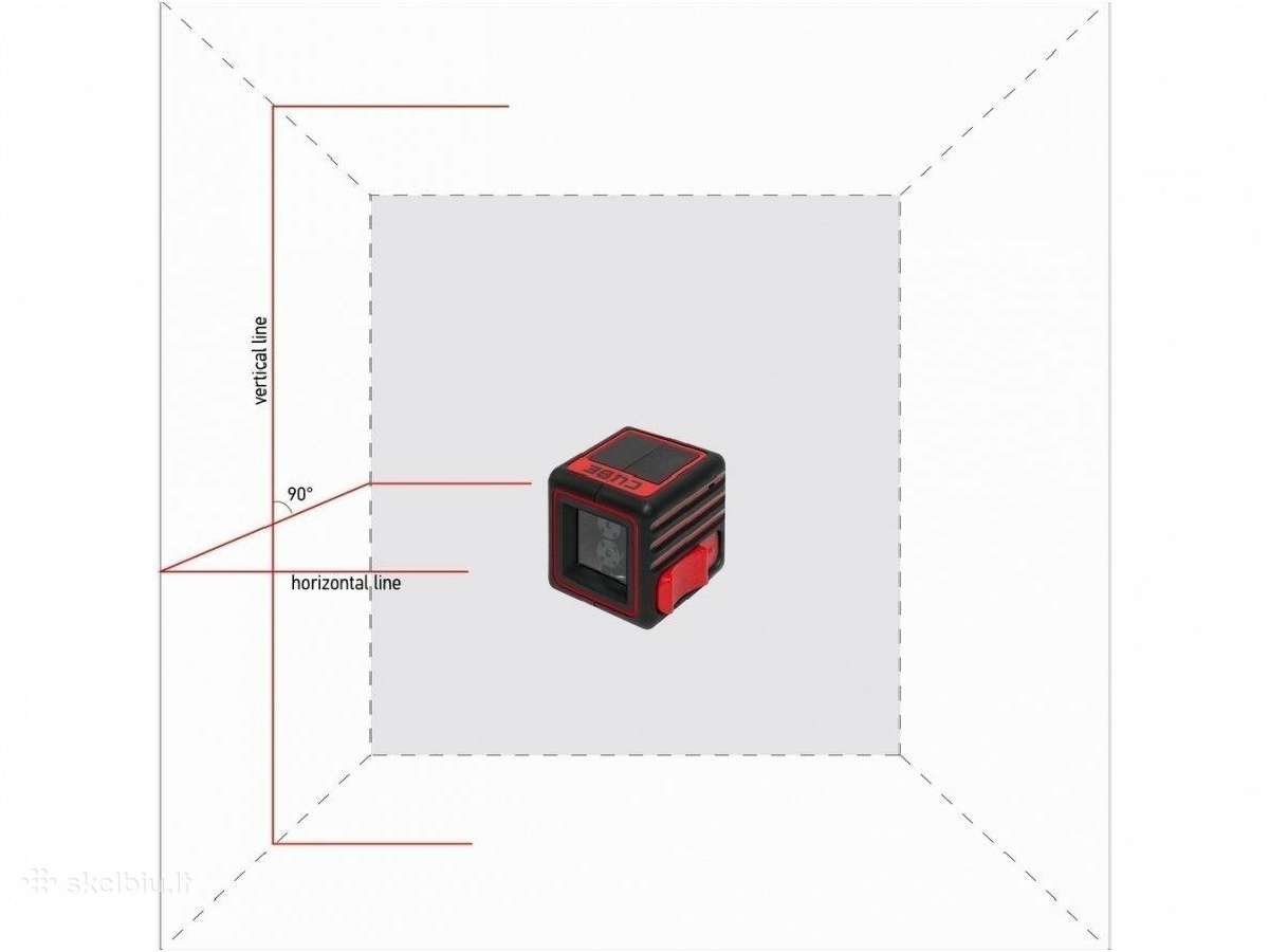 Ada Cube Lazerinis nivelyras - nuotraukos Nr. 6