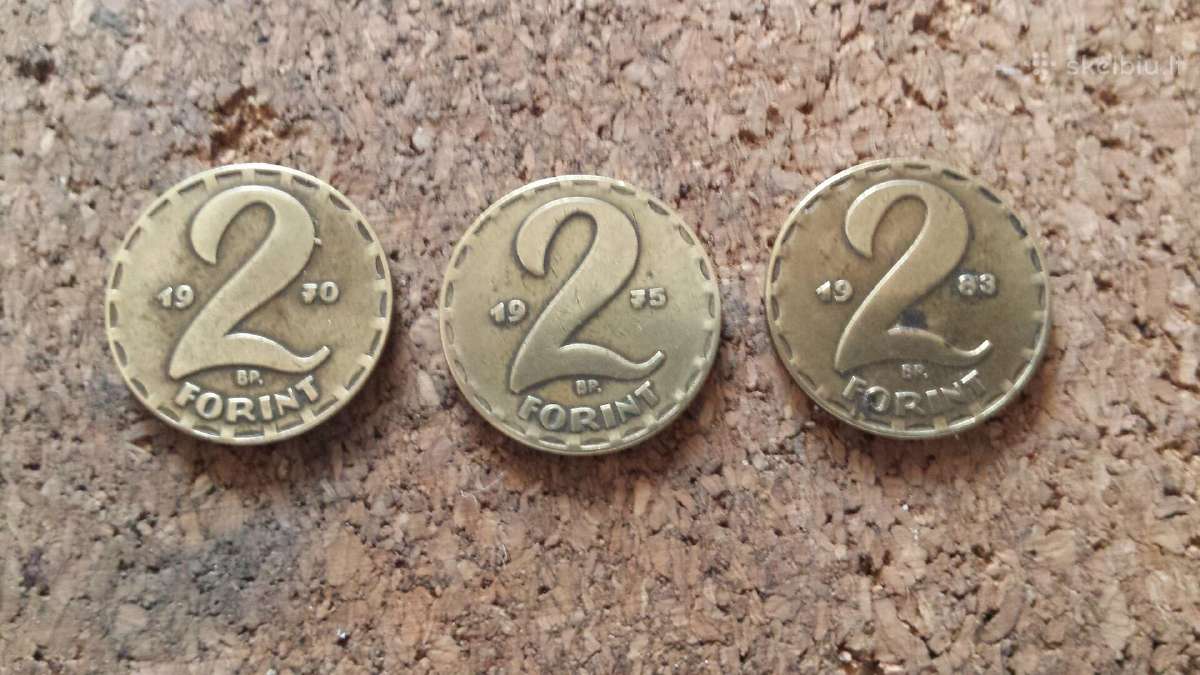 2 Forinta 1970-88 m.