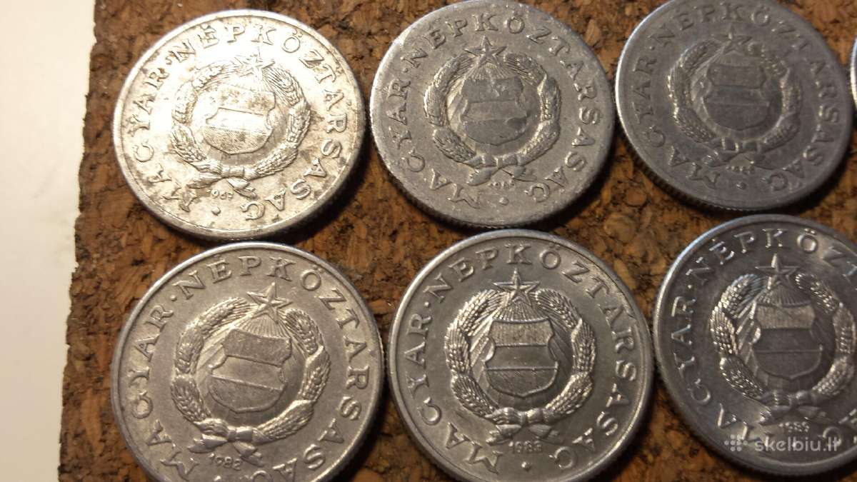 1 Forint 1967-89 m. - nuotraukos Nr. 3