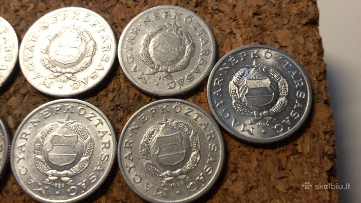 1 Forint 1967-89 m. - nuotraukos Nr. 4