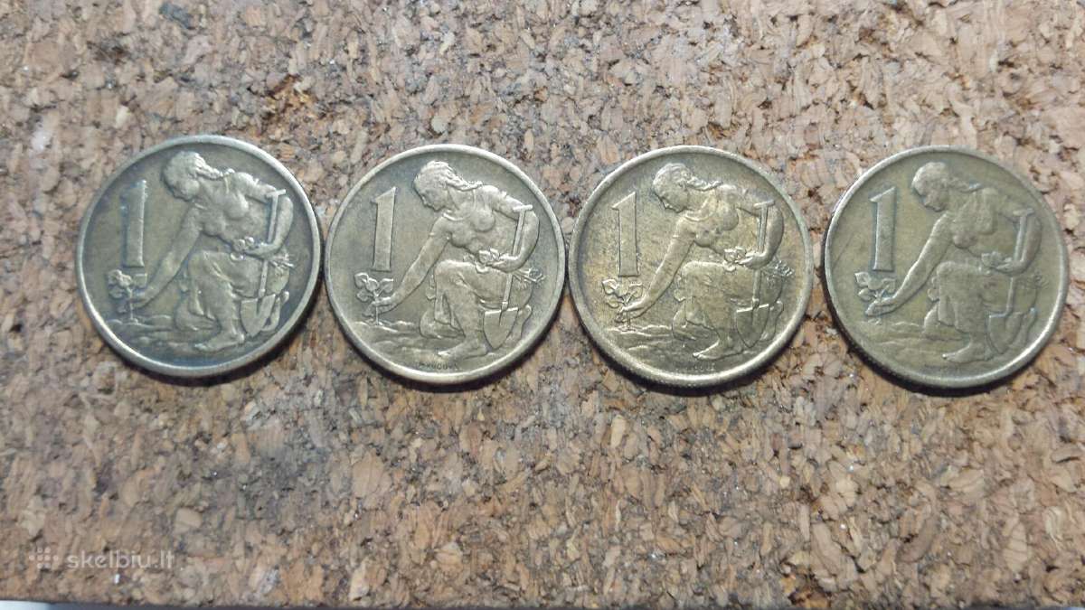 1 korona 1964-71 m.