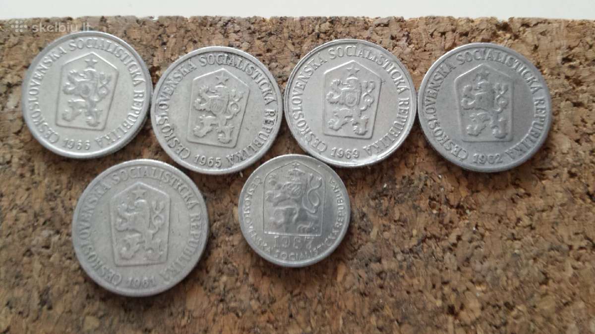 Czekoslovakija.rinkinukas 50h,20h,10h. - nuotraukos Nr. 4