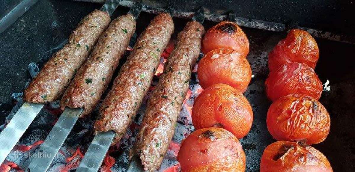 Kepsninė kūrenama malkomis-anglimis Silver Grill - nuotraukos Nr. 8