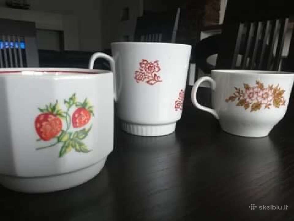 Seni rusiški puodeliai