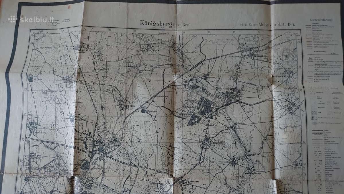Konigsberg planas - nuotraukos Nr. 2