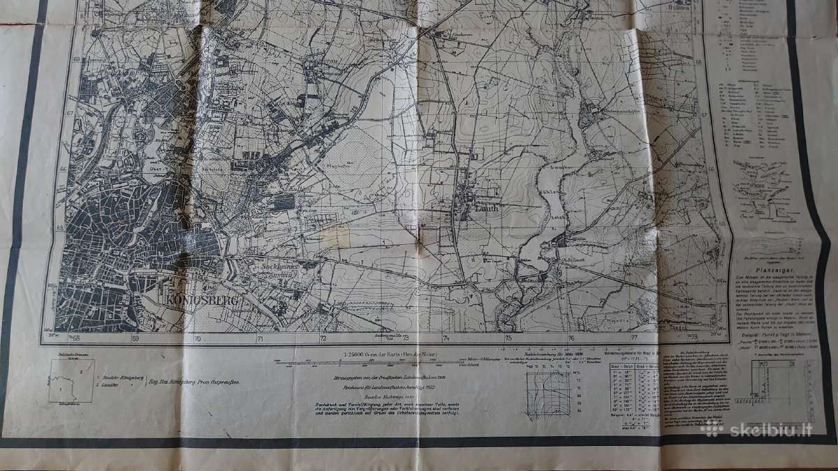 Konigsberg planas - nuotraukos Nr. 3