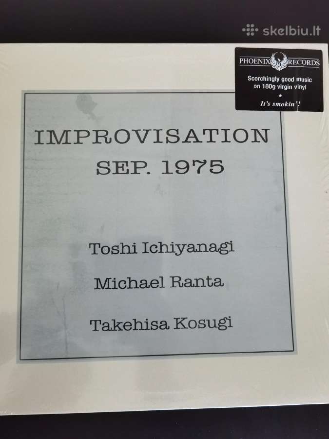 Vinilo plokštelė Lp Improvisation Sep. 1975