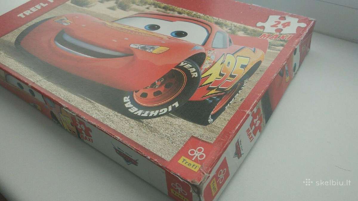 Puzzle delionė The Cars Ratai 24vnt. - nuotraukos Nr. 3