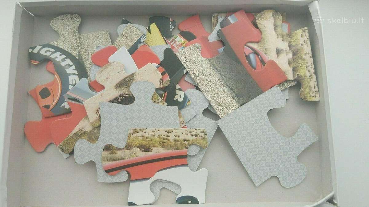 Puzzle delionė The Cars Ratai 24vnt. - nuotraukos Nr. 2
