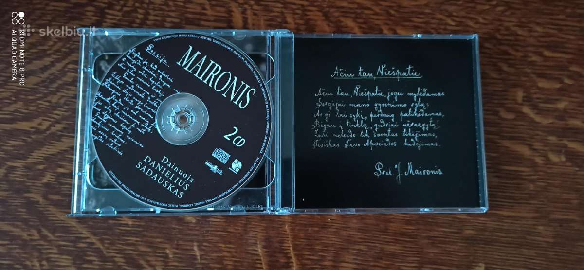 Parduodu kompaktine plokstele"maironis" - nuotraukos Nr. 4