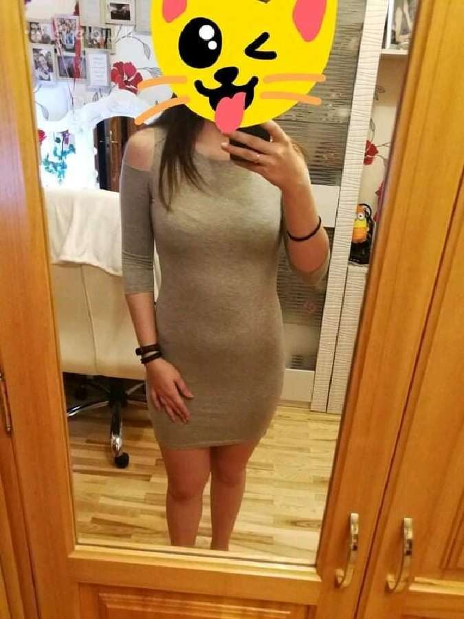Vieną kartą nešiota pilka aptempta suknelė