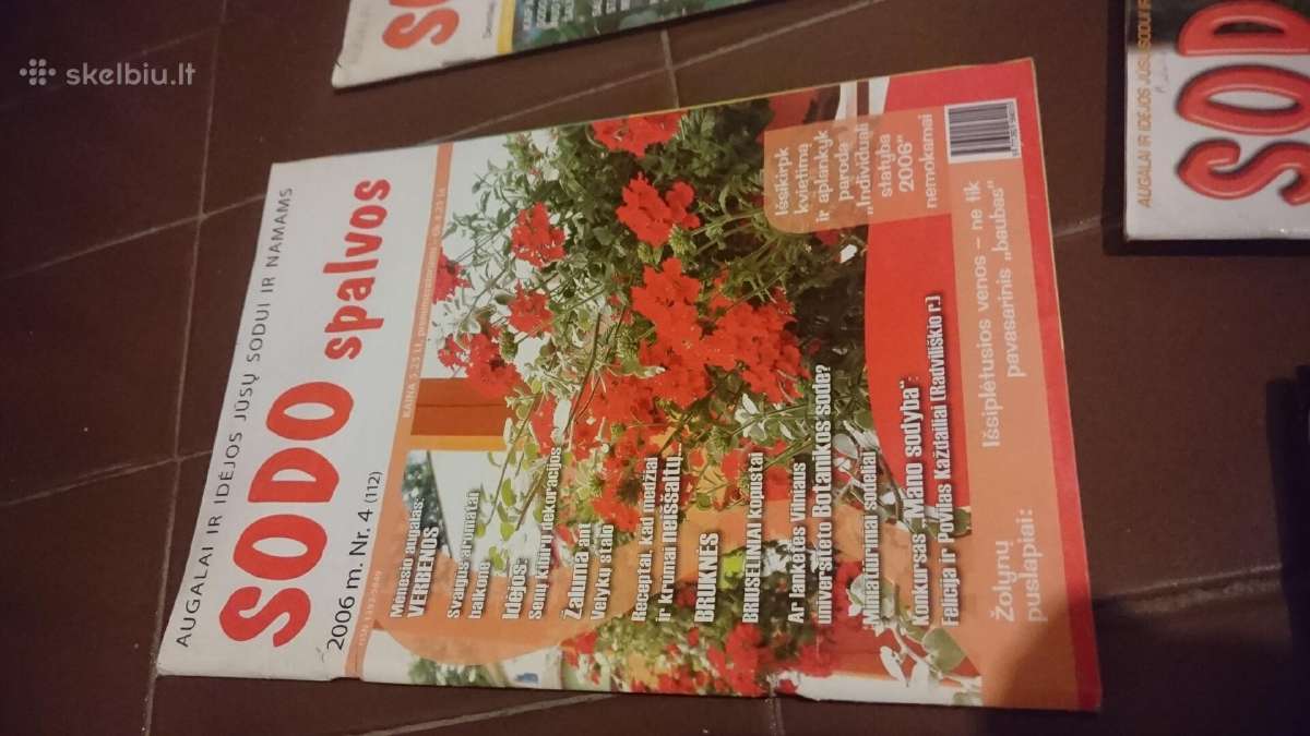 Sodo spalvos seni žurnalai - nuotraukos Nr. 5