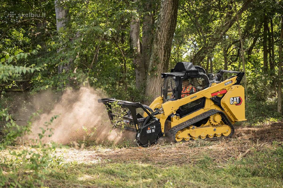Vikšrinio Bobcat nuoma Apleistų sklypų tvarkymas - nuotraukos Nr. 4
