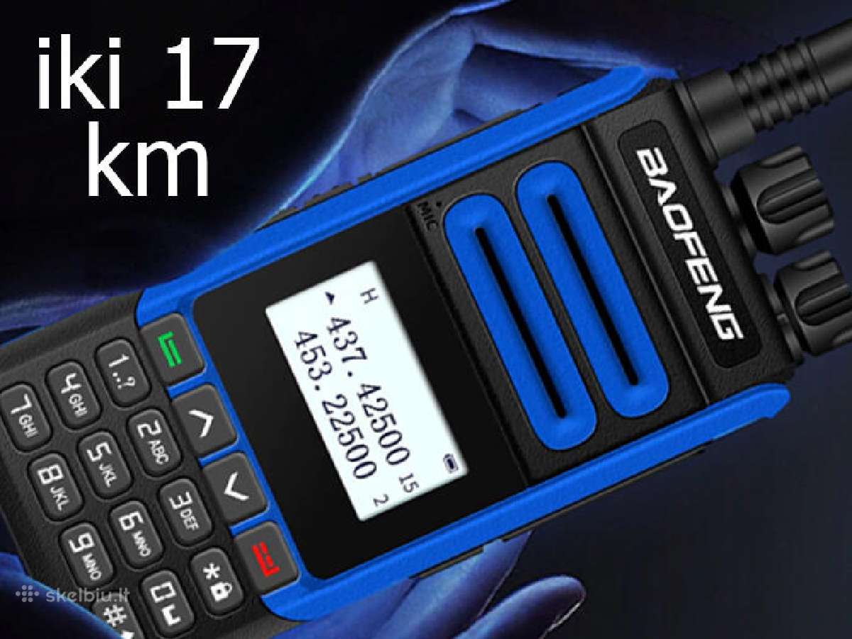 Baofeng Bf-h7 moderniausia radijo stotelė