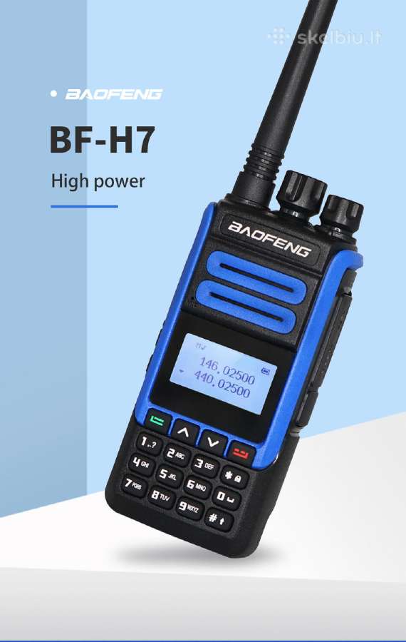Baofeng Bf-h7 moderniausia radijo stotelė - nuotraukos Nr. 3