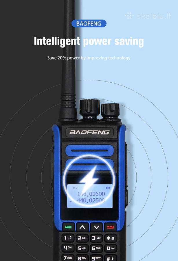 Baofeng Bf-h7 moderniausia radijo stotelė - nuotraukos Nr. 7