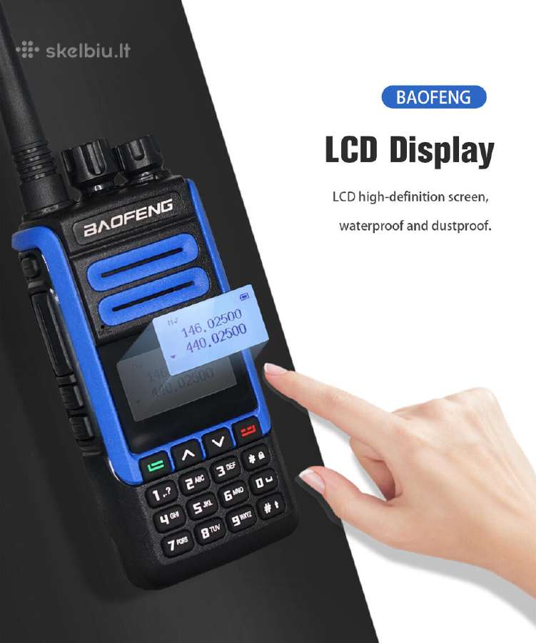 Baofeng Bf-h7 moderniausia radijo stotelė - nuotraukos Nr. 10
