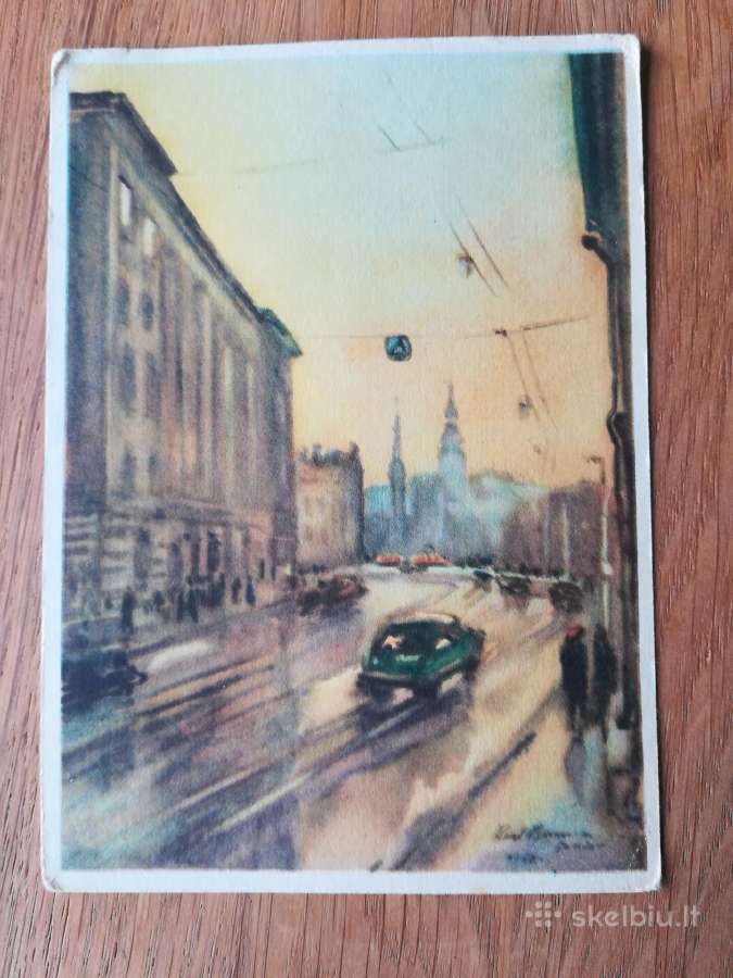 Senoviniai atvirukai iš Estijos(1961 m., 3 vnt.) - nuotraukos Nr. 2