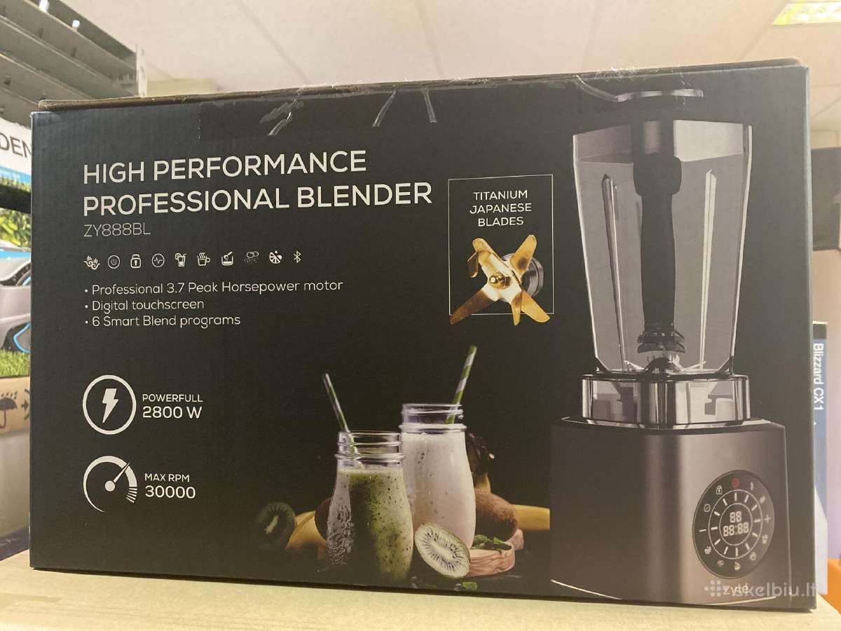 Zyle Galingas blenderis 1500/2200w naujas - nuotraukos Nr. 21