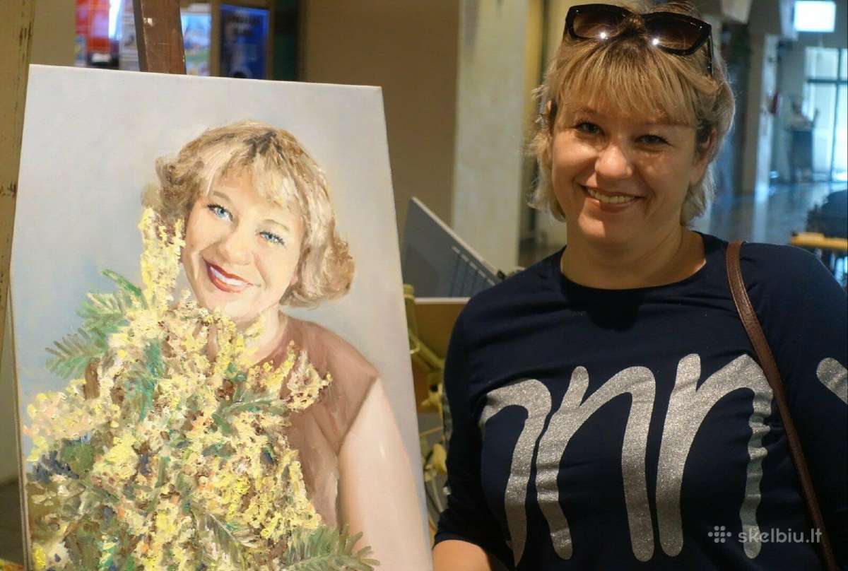 Portretai iš nuotraukų, paveikslai - nuotraukos Nr. 7