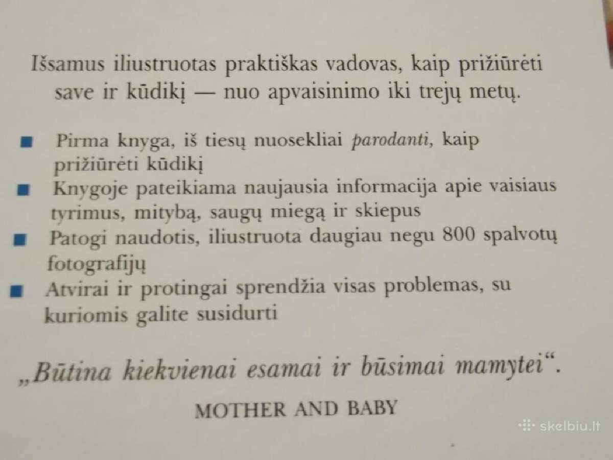 Motinos ir vaiko knyga - nuotraukos Nr. 4