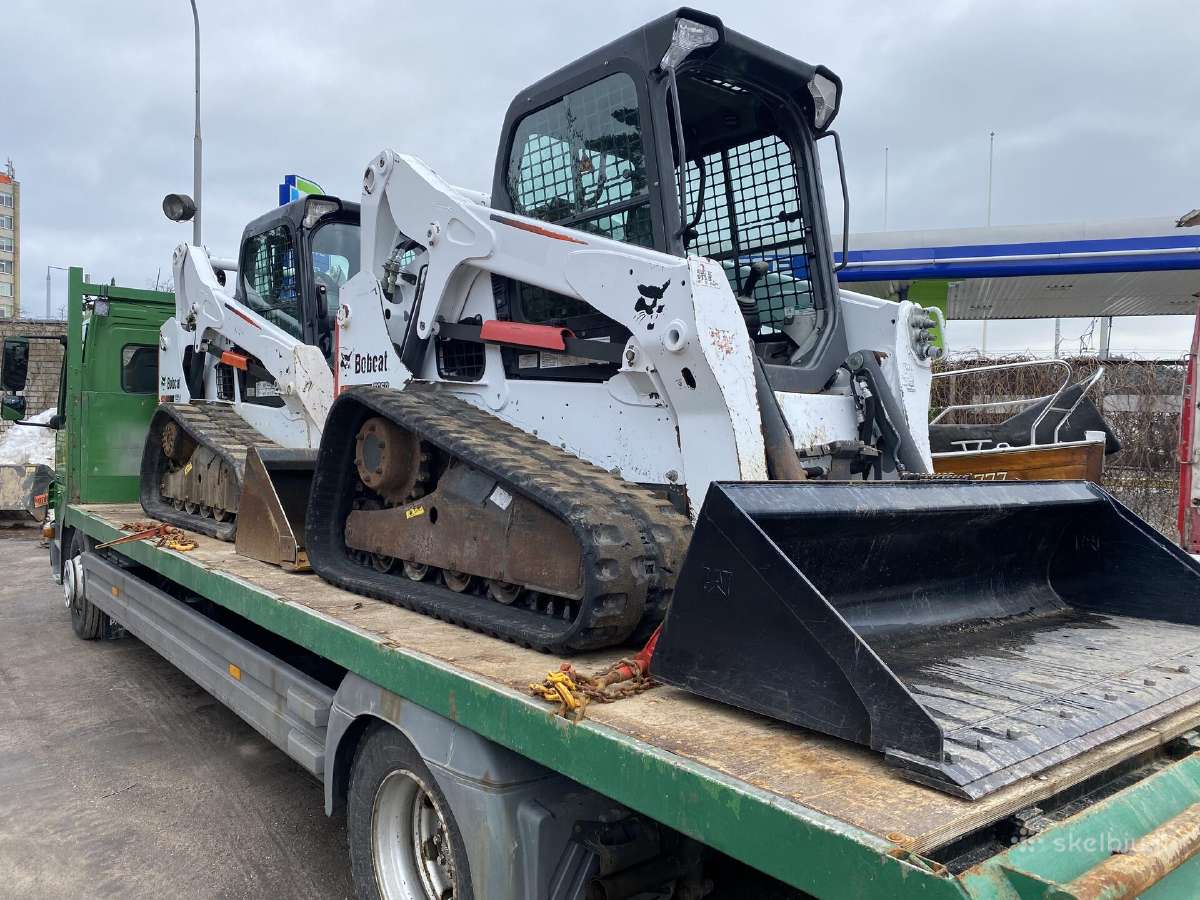 Bobcat vikšrinio T650, T590 nuoma su operatoriumi - nuotraukos Nr. 2