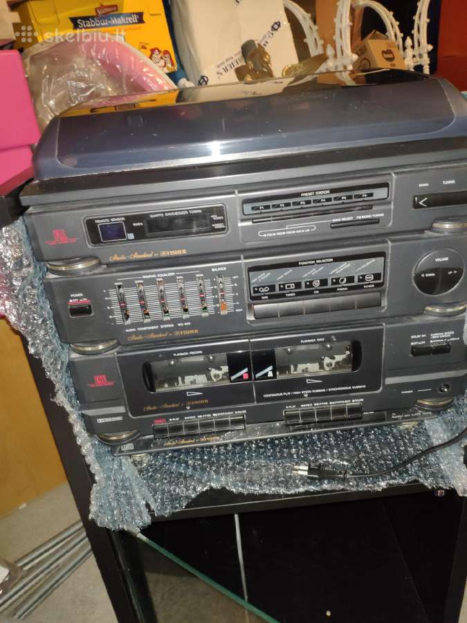 Fisher Mc- 929 . Kasetė. Plokštelė.CD - nuotraukos Nr. 2