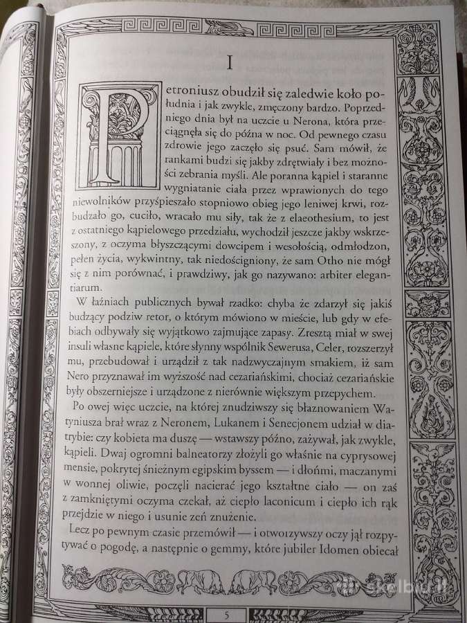Quo Vadis kolekcinis leidimas originalo kalba - nuotraukos Nr. 3