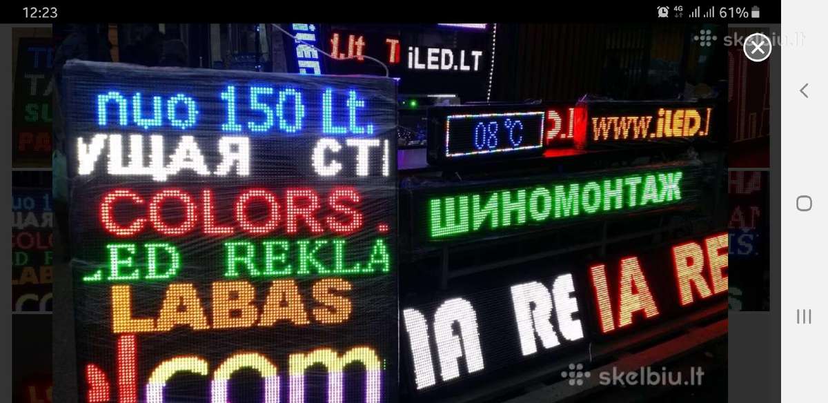LED reklama,LED švieslentes, - nuotraukos Nr. 15