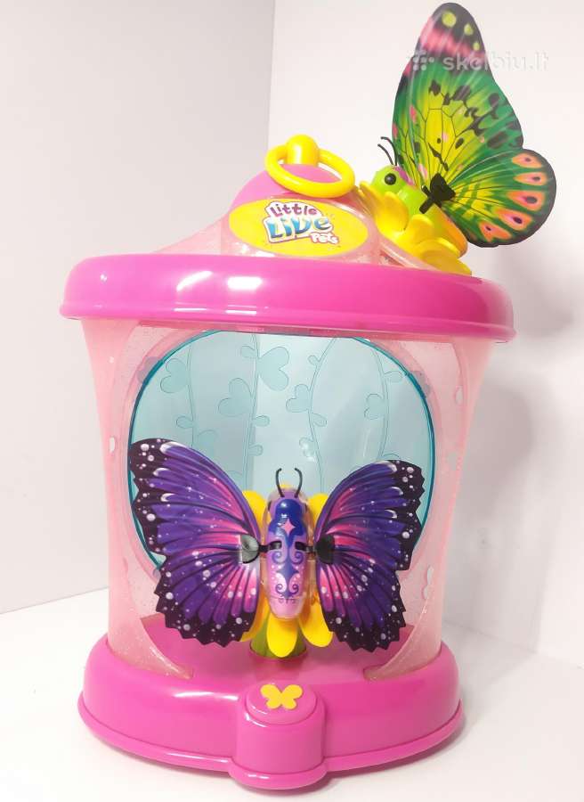 Drugeliai little pets shop