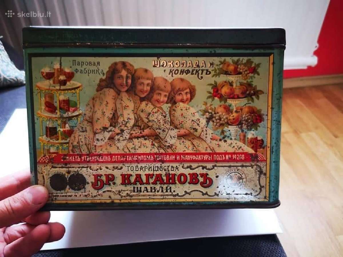 Brangiai pirksiu tarpukario dėžutes - nuotraukos Nr. 3