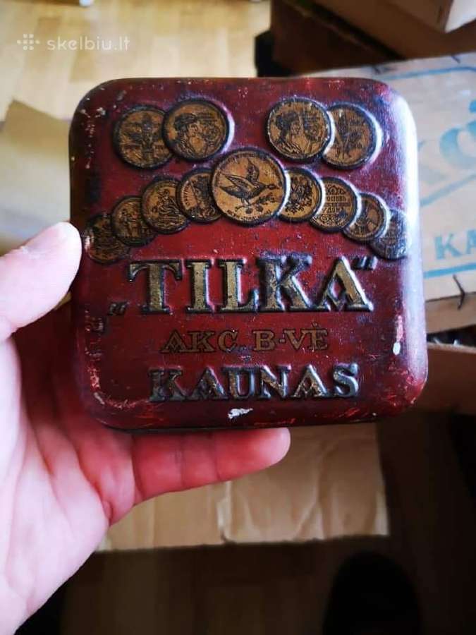 Brangiai pirksiu tarpukario dėžutes - nuotraukos Nr. 7