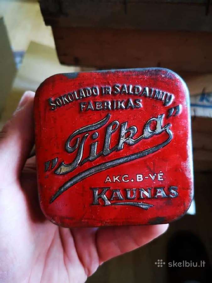 Brangiai pirksiu tarpukario dėžutes - nuotraukos Nr. 8