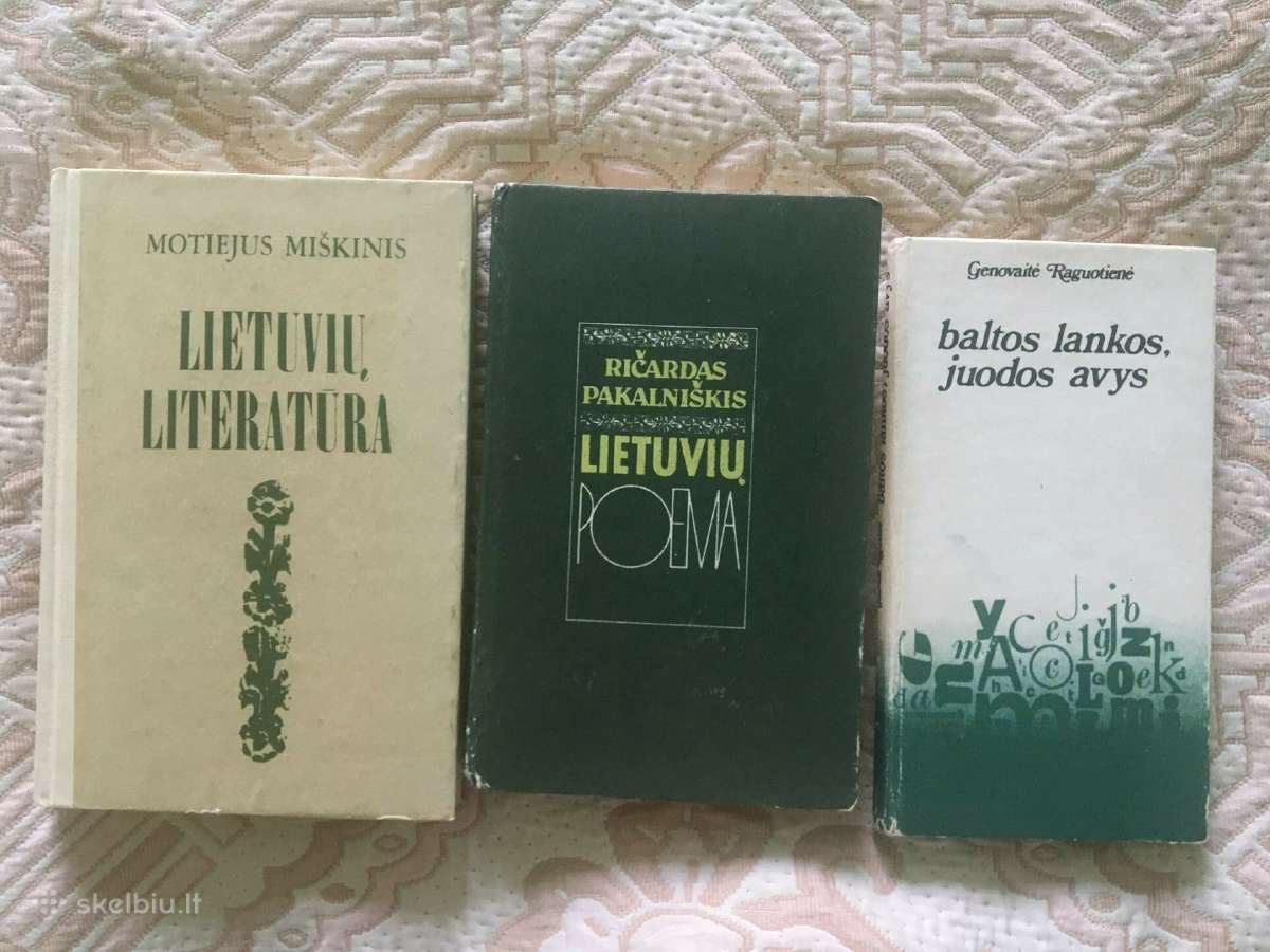 Lietuvių poema, literatūra
