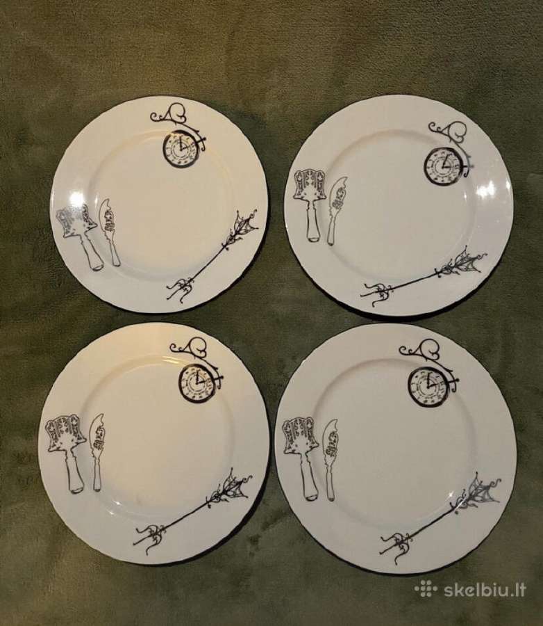4 lėkštės