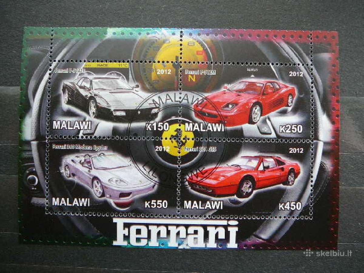 Automobiliai Ferrari antsp. g567